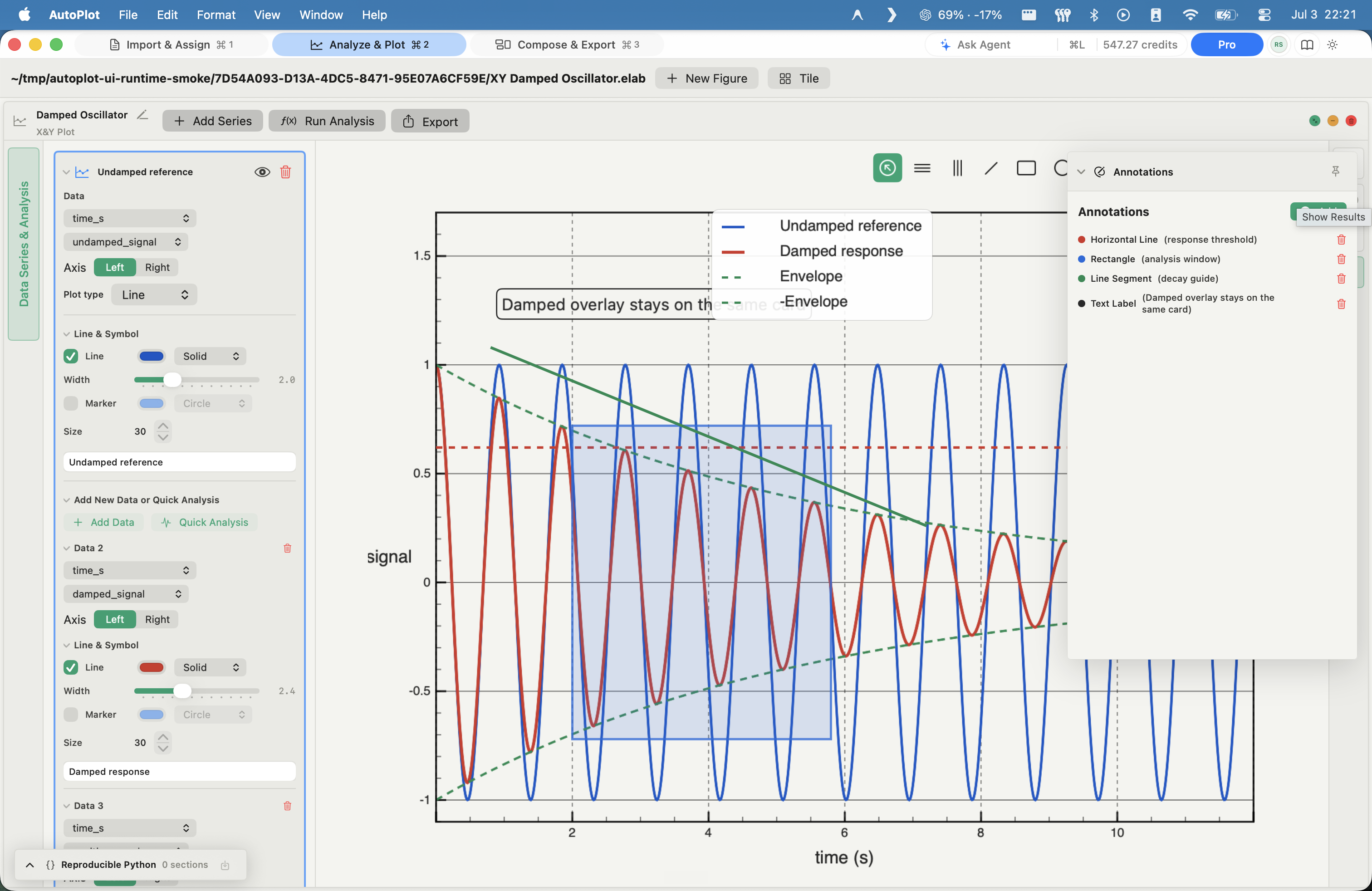 AutoPlot Annotate screenshot