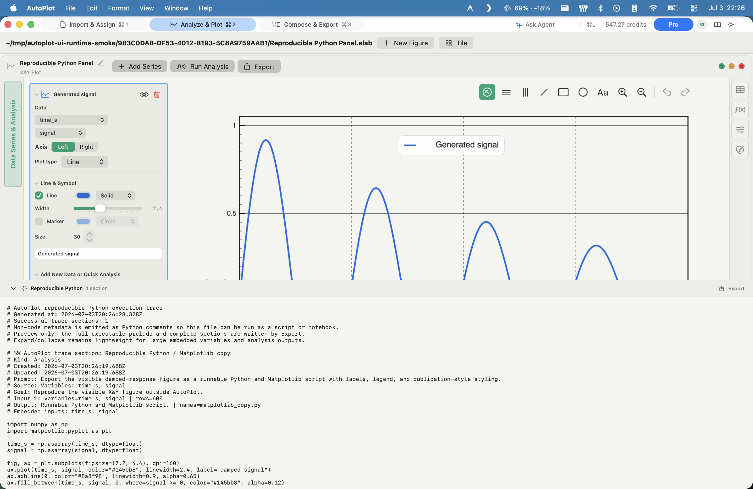Reproducible Python placeholder
